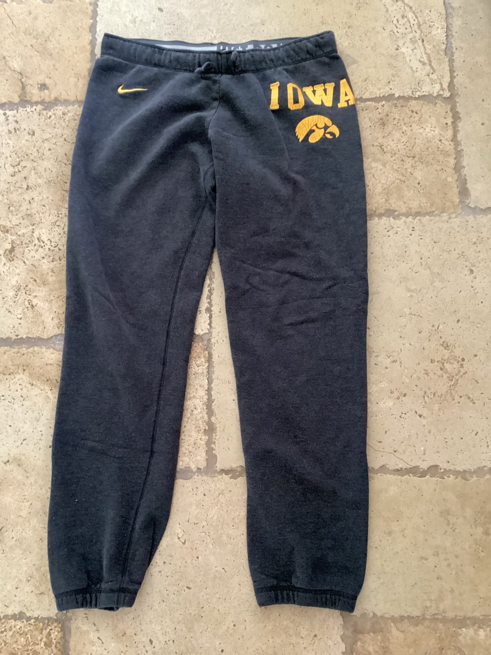 Nike womens Iowa Hawkeyes jogger sweat pants SZ M